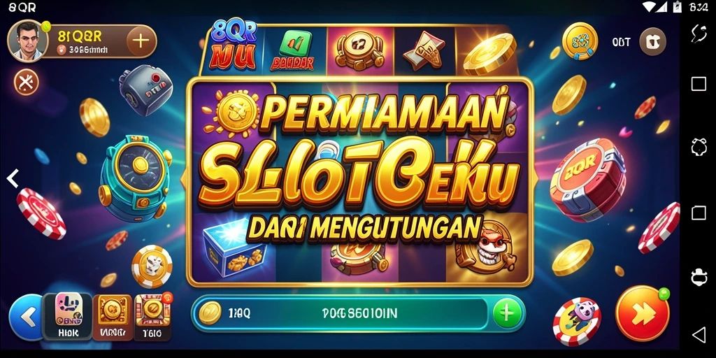 Tampilan gameplay menarik dari permainan Slot 8QR.