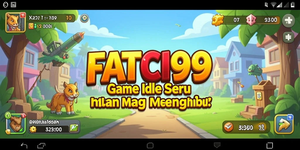 Tampilan gameplay FATCI99 yang mengasyikkan dengan fitur Idle.