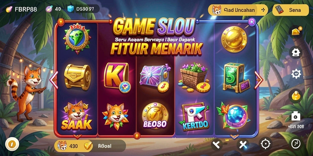 Tampilan gameplay menarik dari game Slot FBRP88.