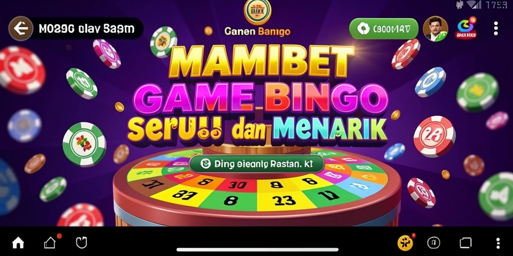 Tampilan gameplay MAMIBET dengan grafis Bingo yang menarik.