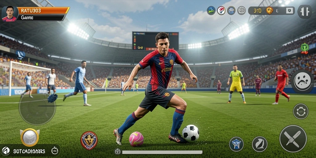 Screenshot gameplay menampilkan aksi seru dalam RATU303.