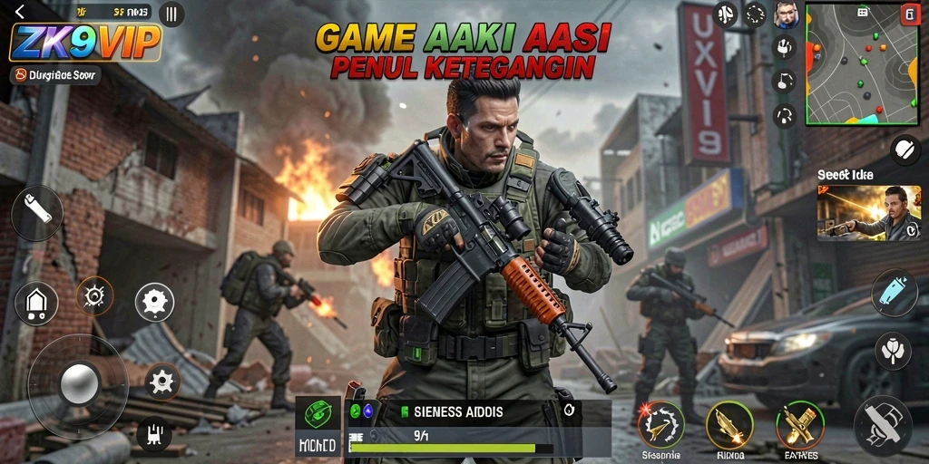 Gameplay seru dengan aksi cepat dan tantangan tinggi.
